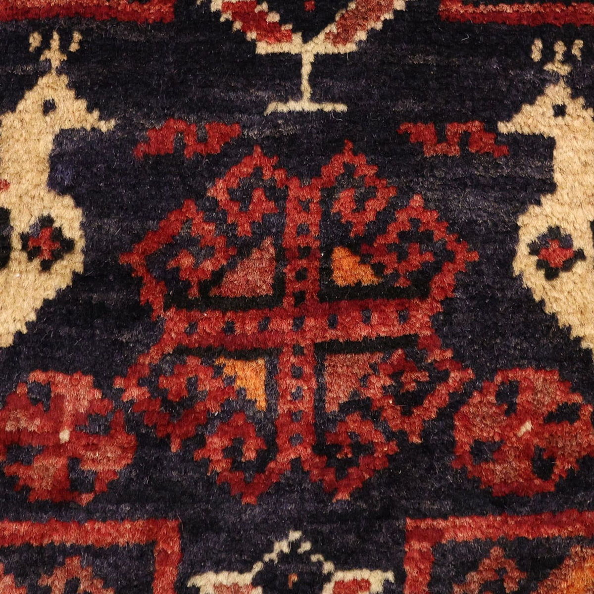 Loper Baluch tapijt - 200 x 107 cm - donkerrood