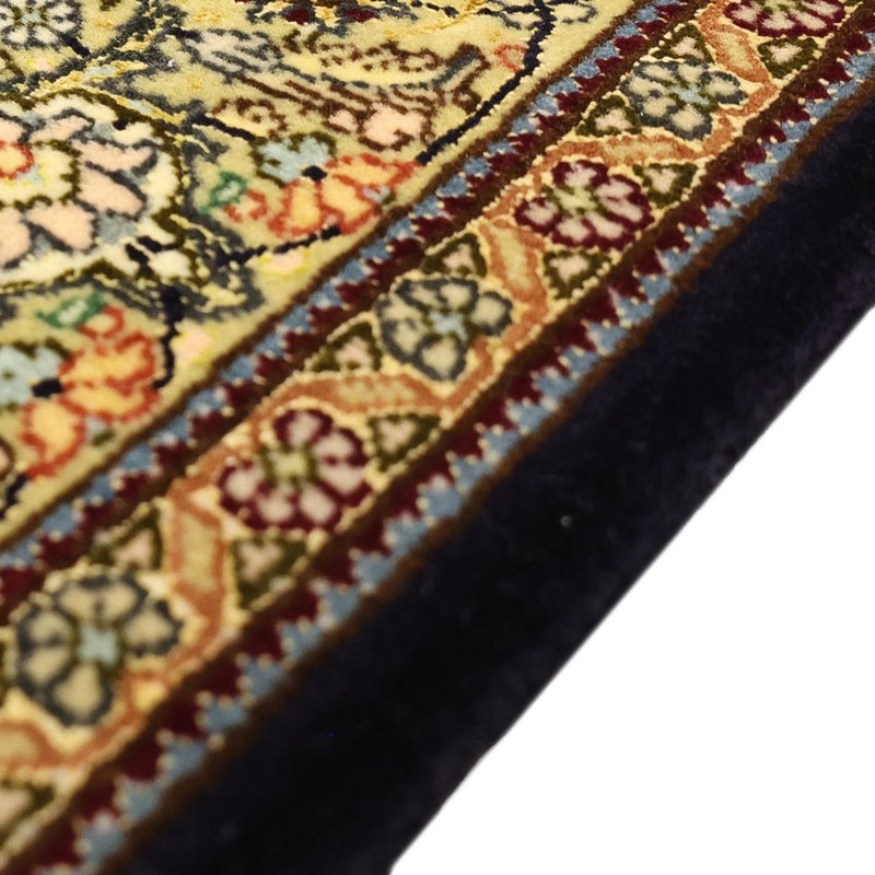 Perzisch tapijt - Tabriz - Royal - 146 x 102 cm - donkergroen
