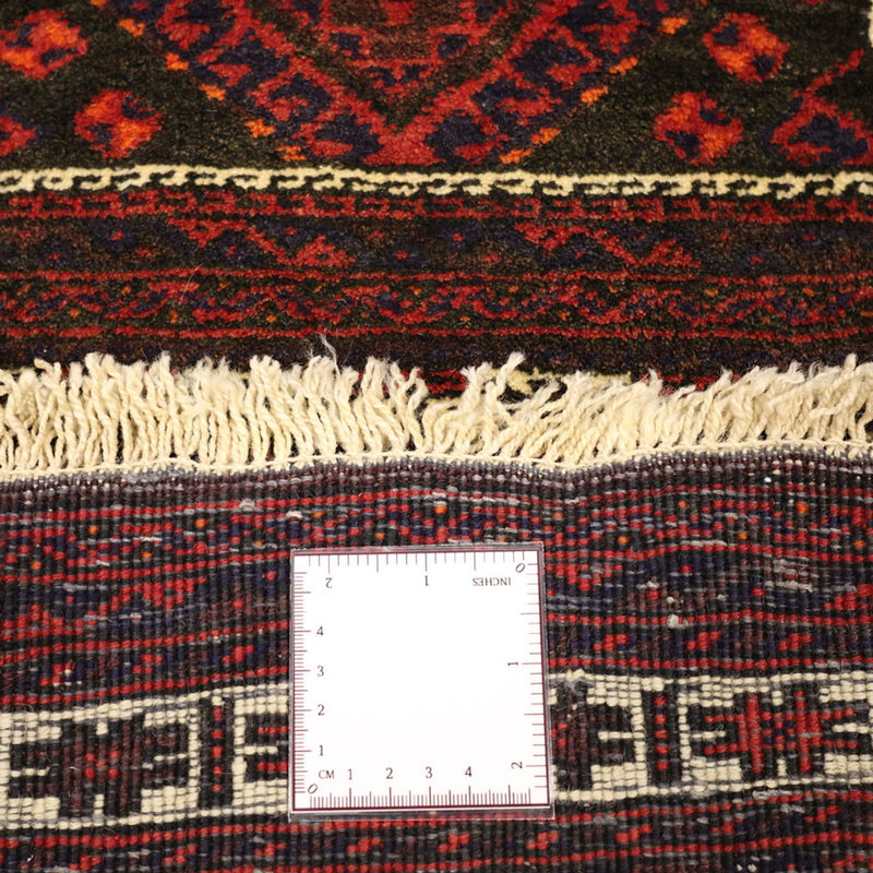 Loper Baluch tapijt - 194 x 102 cm - donkerrood