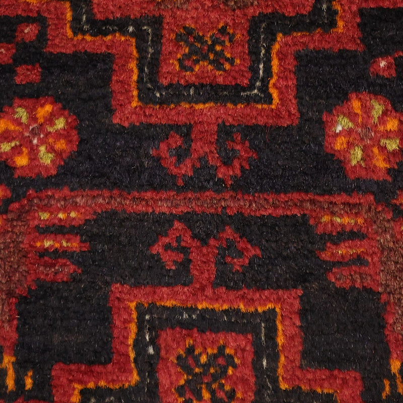 Loper Baluch tapijt - 192 x 100 cm - donkerrood