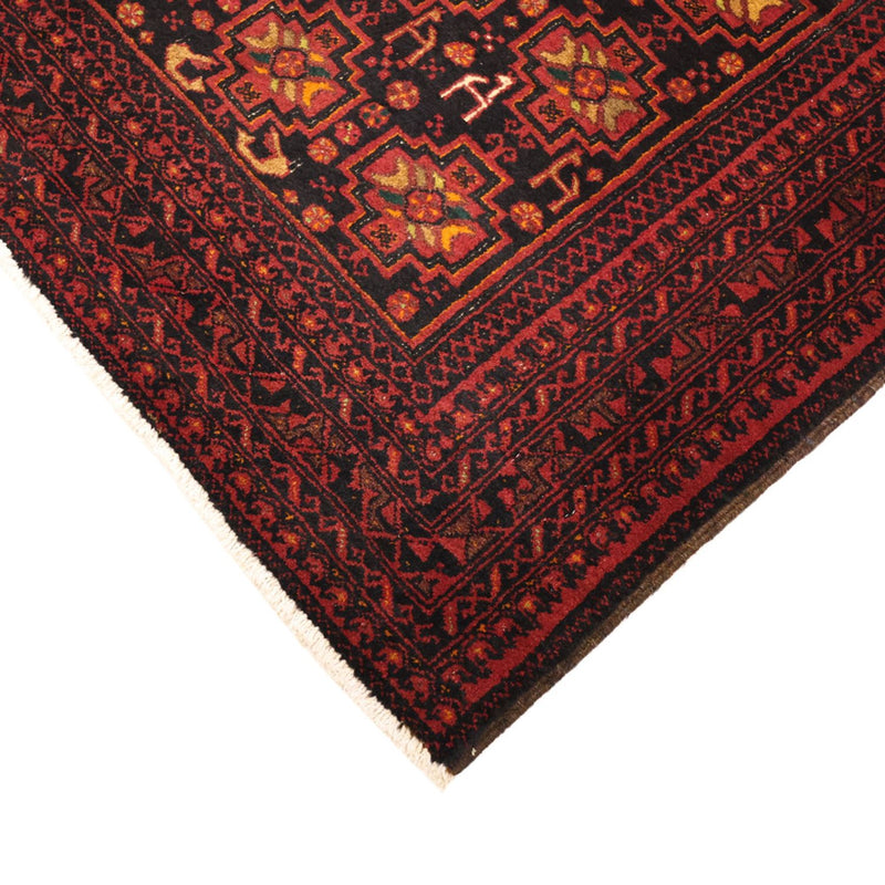 Loper Baluch tapijt - 192 x 100 cm - donkerrood