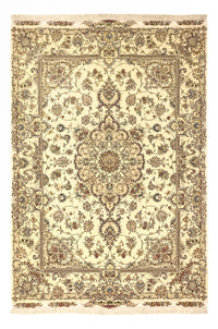Perzisch tapijt - Tabriz - Royal - Zijden halsketting - 219 x 148 cm - beige