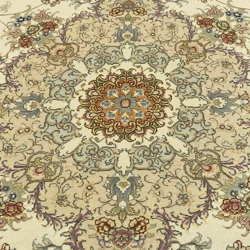 Perzisch tapijt - Tabriz - Royal - Zijden halsketting - 219 x 148 cm - beige