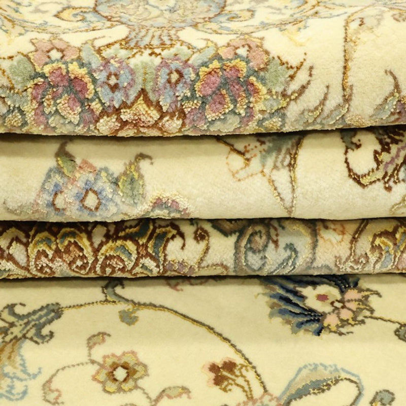 Perzisch tapijt - Tabriz - Royal - Zijden halsketting - 219 x 148 cm - beige