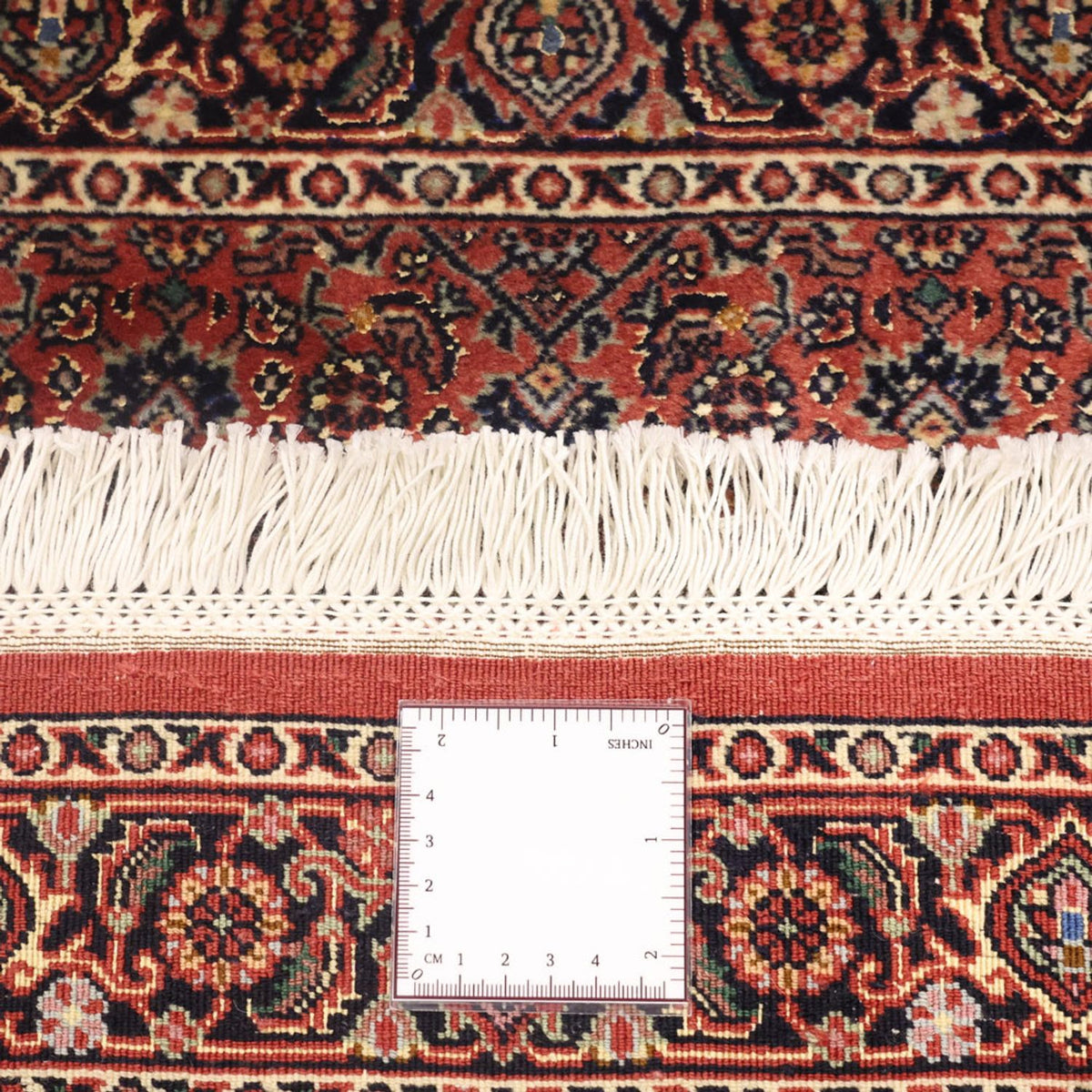 Perzisch tapijt - Bijar - 140 x 72 cm - donkerrood