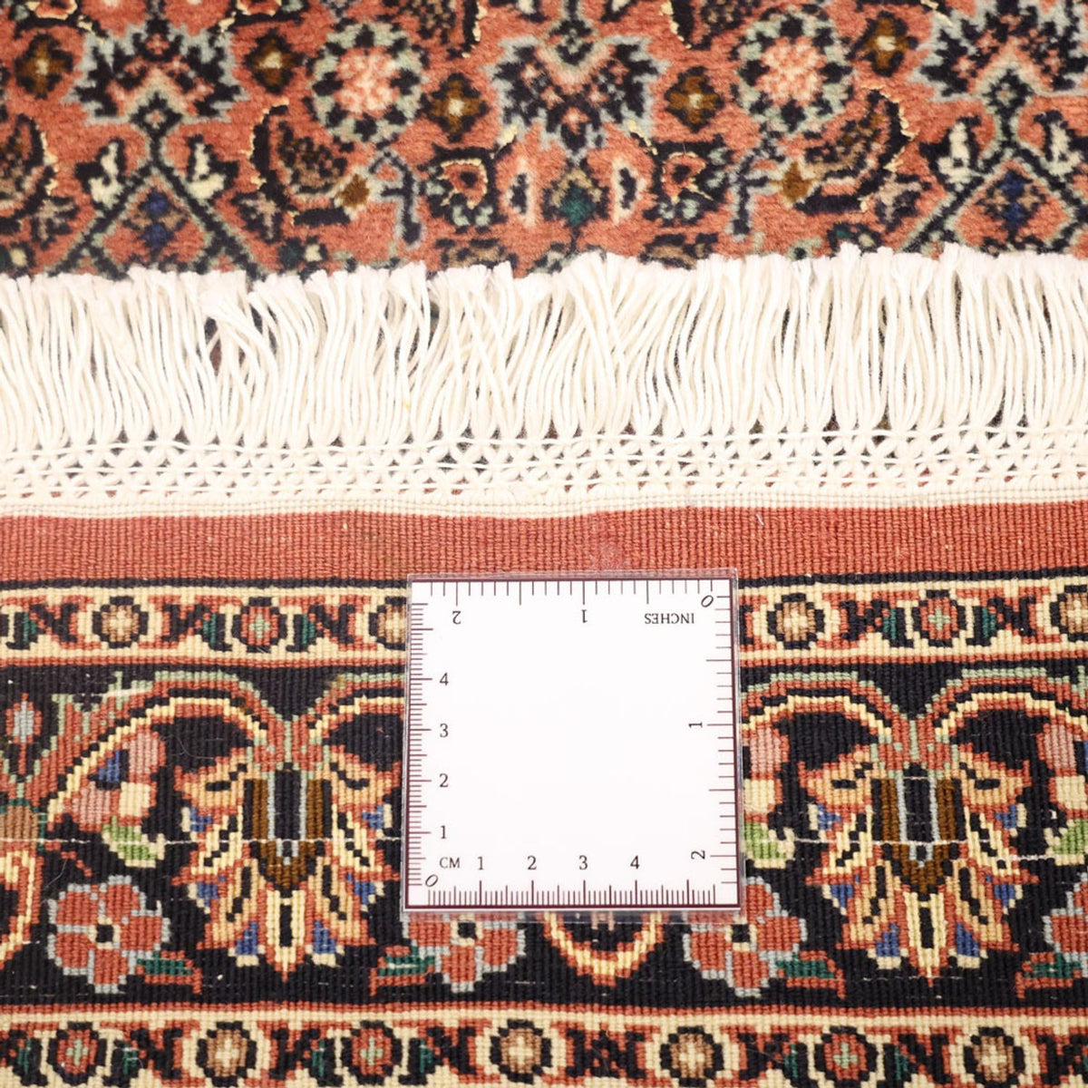 Perzisch tapijt - Bijar - 144 x 70 cm - donkerrood