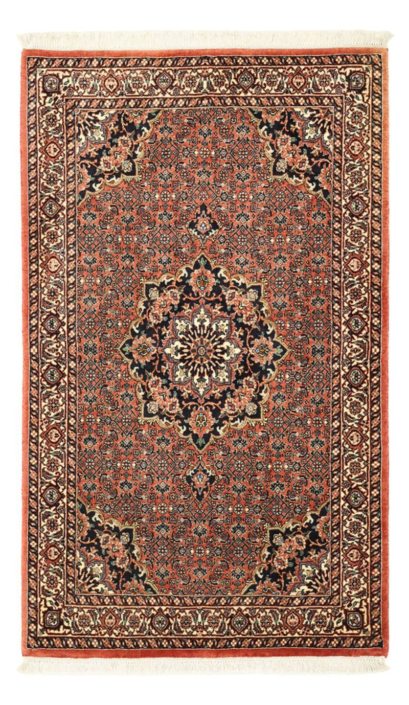 Perzisch tapijt - Bijar - 139 x 82 cm - roest