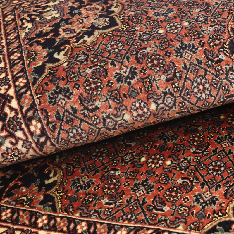 Perzisch tapijt - Bijar - 139 x 82 cm - roest