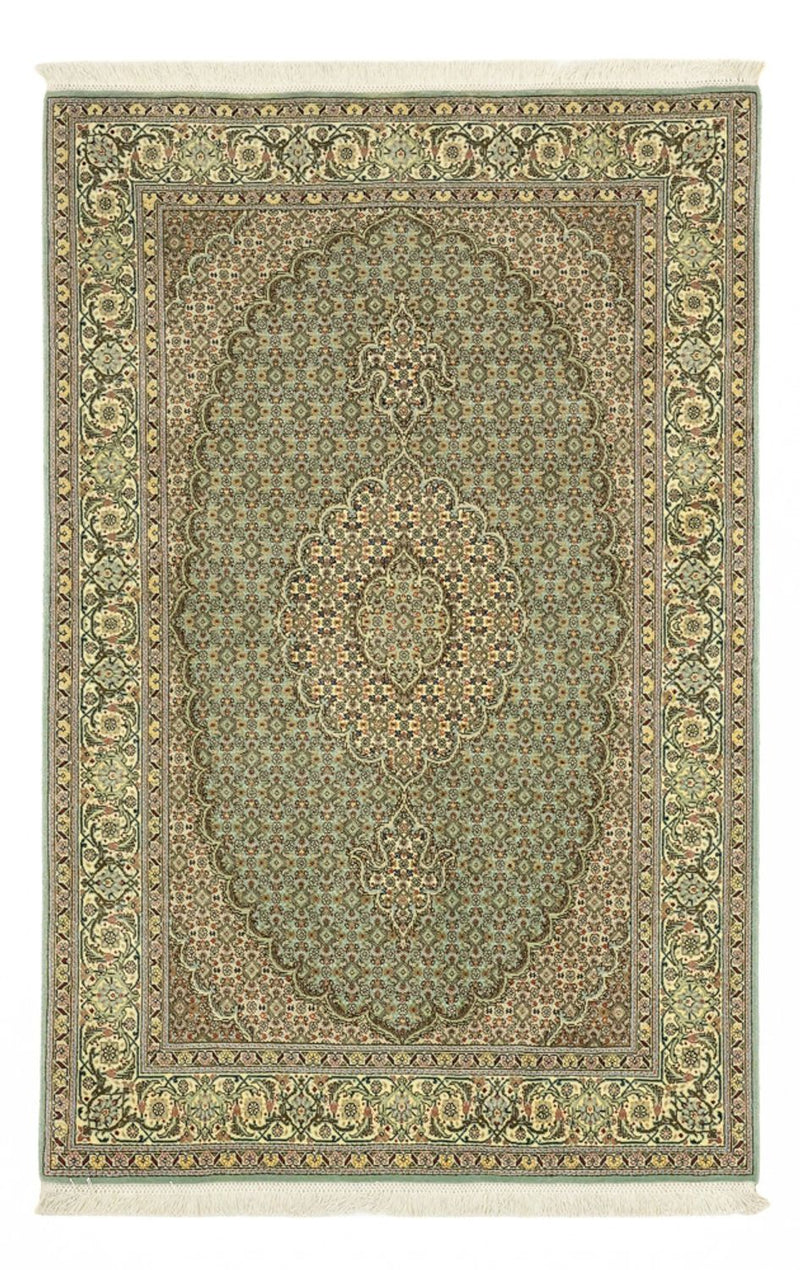 Perzisch tapijt - Tabriz - Royal - 153 x 101 cm - olijfgroen