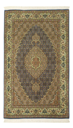 Perzisch tapijt - Tabriz - Royal - 158 x 96 cm - olijfgroen