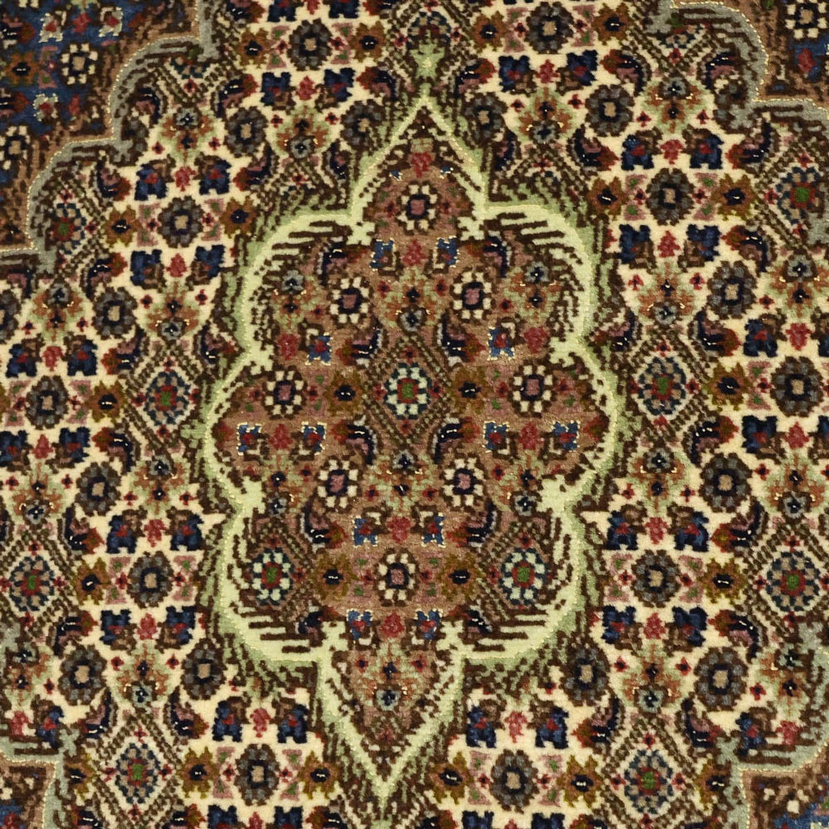 Perzisch tapijt - Tabriz - Royal - 158 x 96 cm - olijfgroen