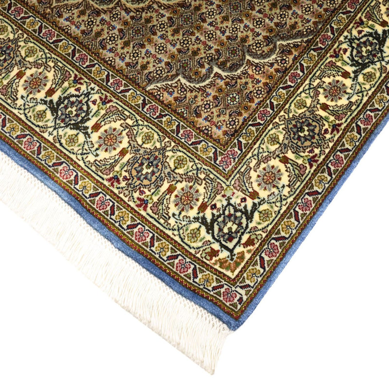 Perzisch tapijt - Tabriz - Royal - 158 x 96 cm - olijfgroen