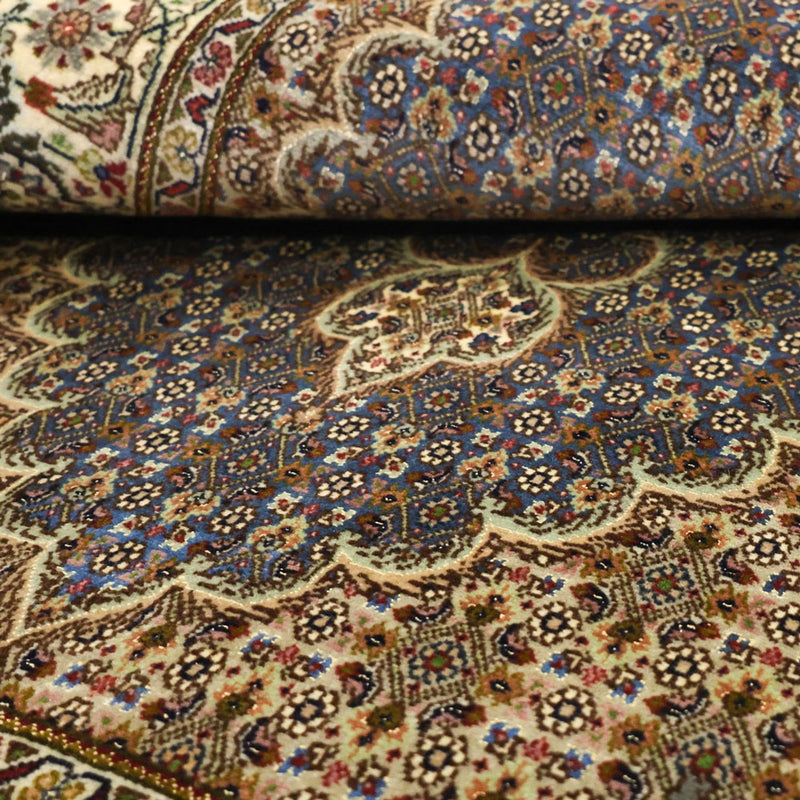 Perzisch tapijt - Tabriz - Royal - 158 x 96 cm - olijfgroen