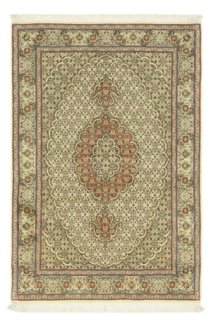 Perzisch tapijt - Tabriz - Royal - 150 x 102 cm - olijfgroen