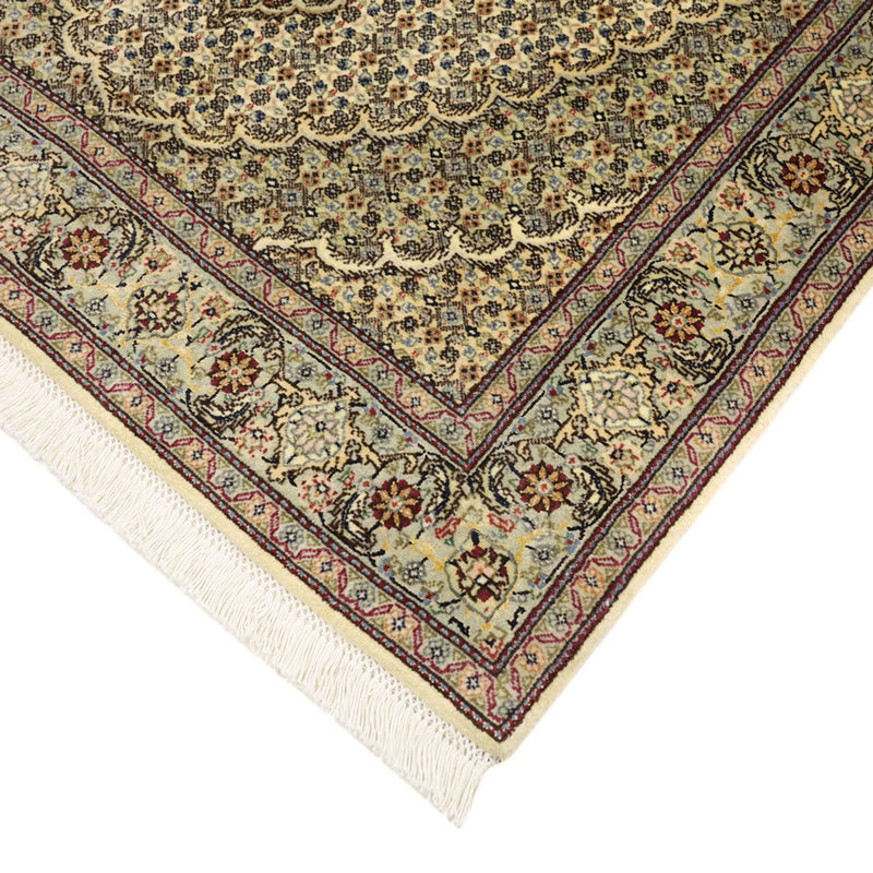 Perzisch tapijt - Tabriz - Royal - 150 x 102 cm - olijfgroen