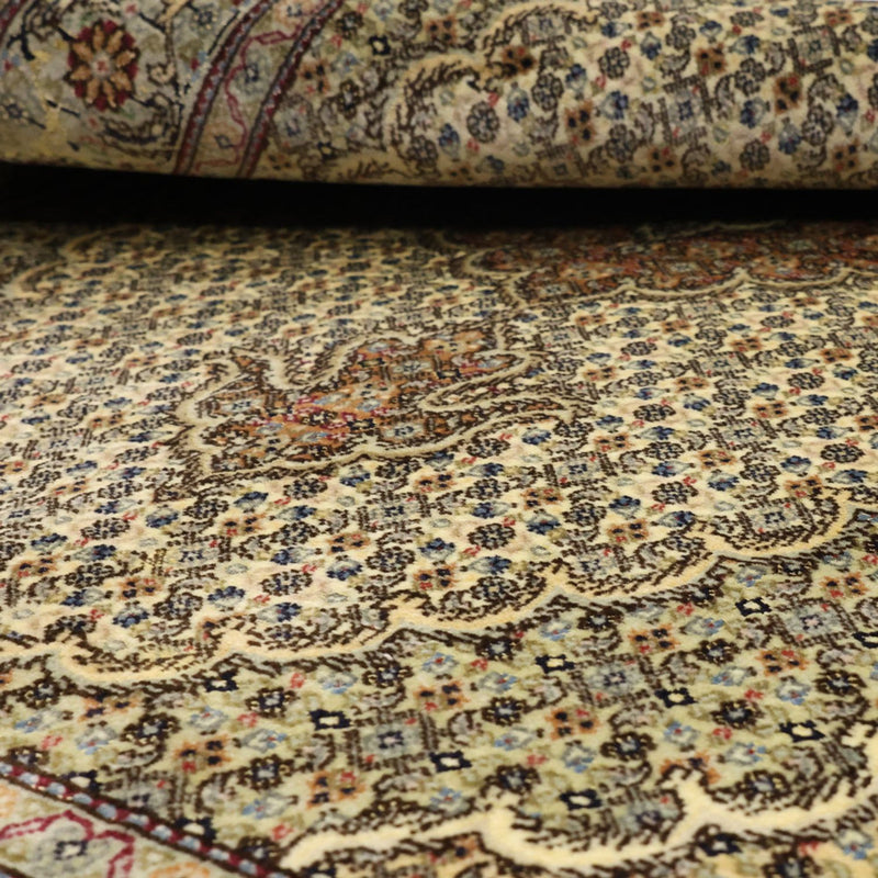 Perzisch tapijt - Tabriz - Royal - 150 x 102 cm - olijfgroen