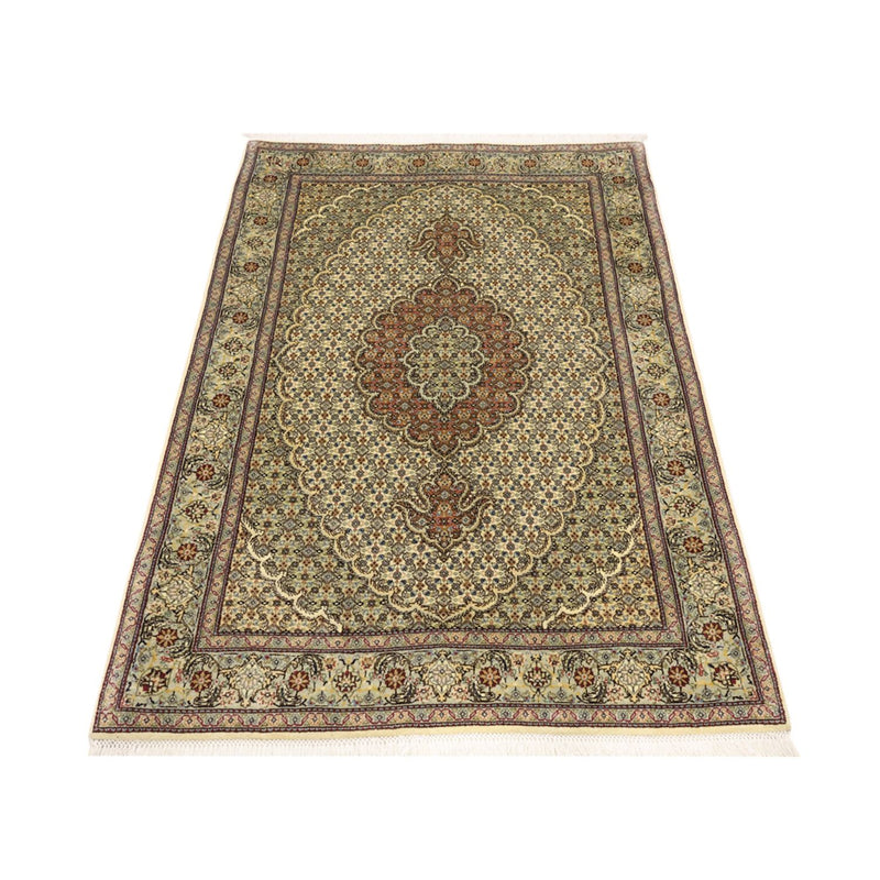 Perzisch tapijt - Tabriz - Royal - 150 x 102 cm - olijfgroen