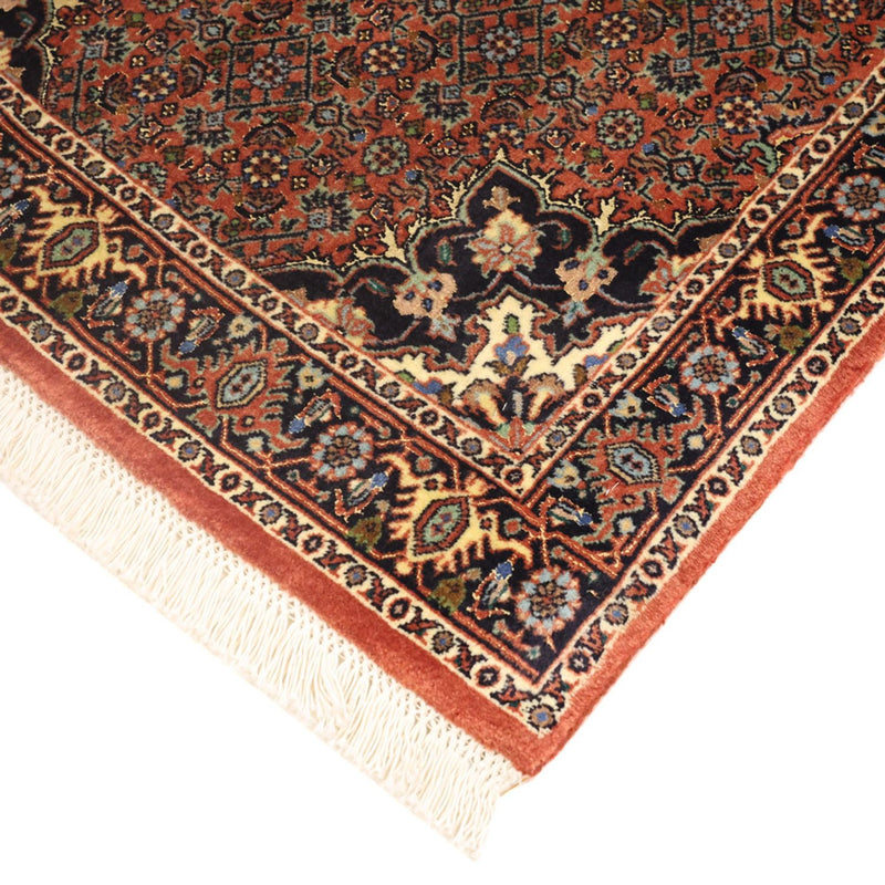 Perzisch tapijt - Bijar - 140 x 68 cm - donkerrood