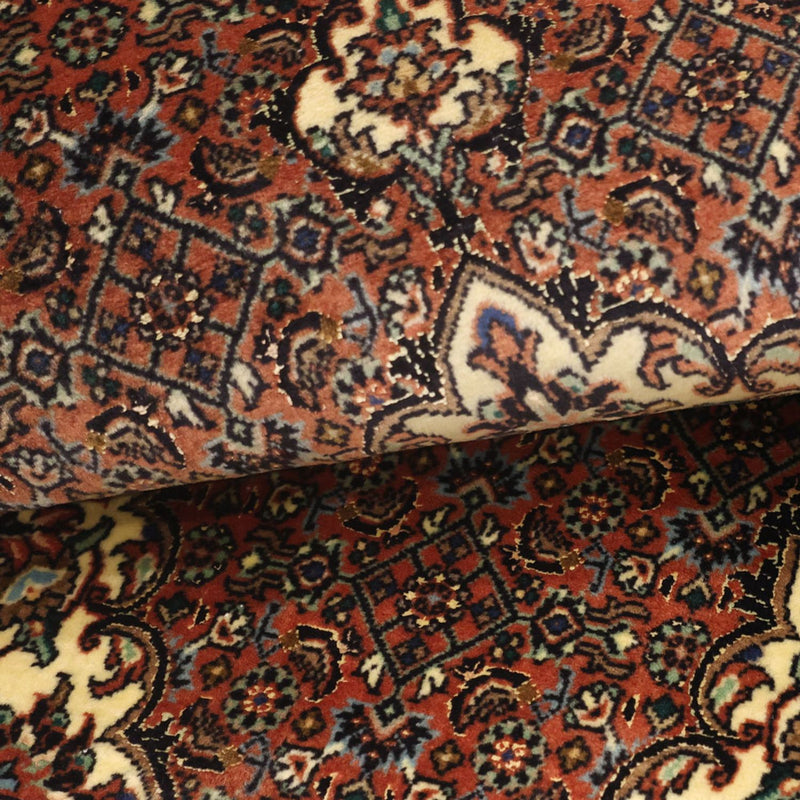 Perzisch tapijt - Bijar - 145 x 73 cm - donkerrood