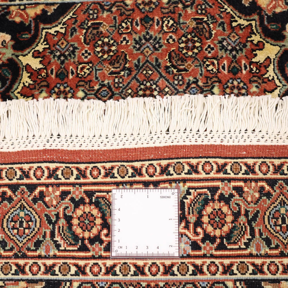 Perzisch tapijt - Bijar - 131 x 72 cm - donkerrood