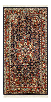 Perzisch tapijt - Bijar - 139 x 70 cm - donkerrood