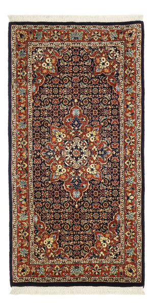 Perzisch tapijt - Bijar - 139 x 70 cm - donkerrood