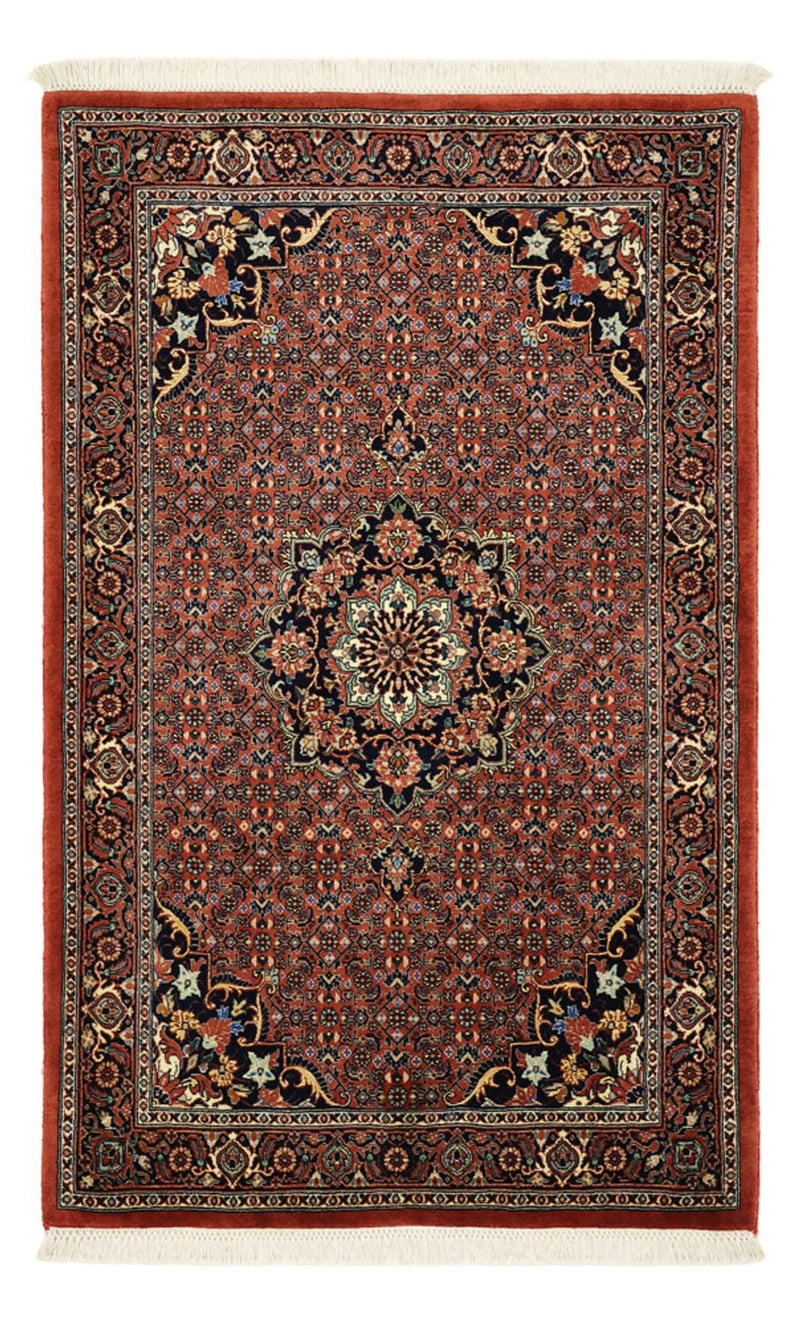 Perzisch tapijt - Bijar - 147 x 90 cm - donkerrood