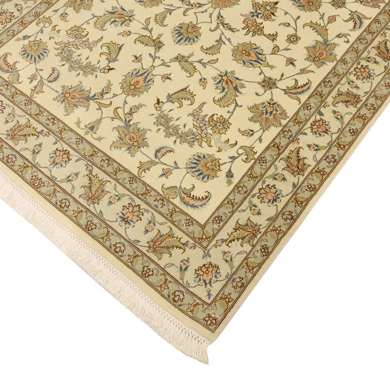 Perzisch tapijt - Tabriz - Royal - 151 x 108 cm - beige