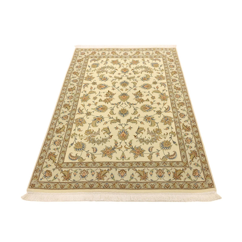 Perzisch tapijt - Tabriz - Royal - 151 x 108 cm - beige
