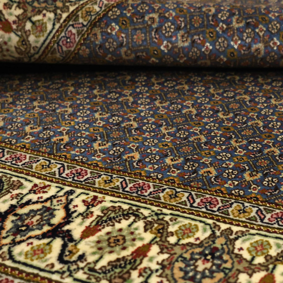 Perzisch tapijt - Tabriz - Royal - 150 x 102 cm - veelkleurig