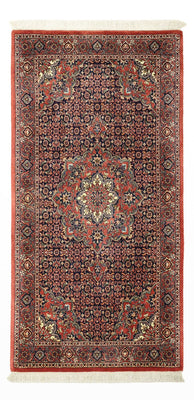 Perzisch tapijt - Bijar - 136 x 69 cm - donker beige