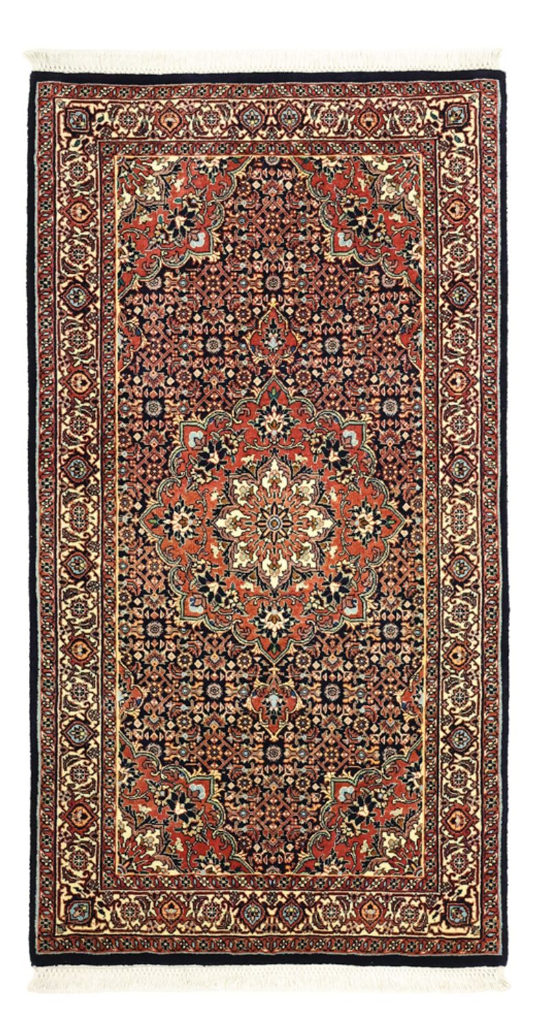 Perzisch tapijt - Bijar - 136 x 72 cm - donker beige