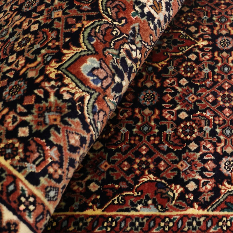 Perzisch tapijt - Bijar - 136 x 72 cm - donker beige