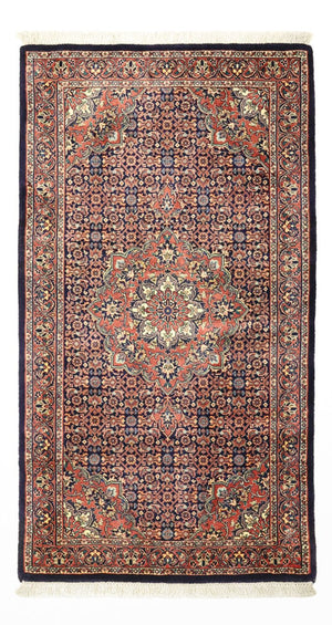Perzisch tapijt - Bijar - 136 x 73 cm - donker beige