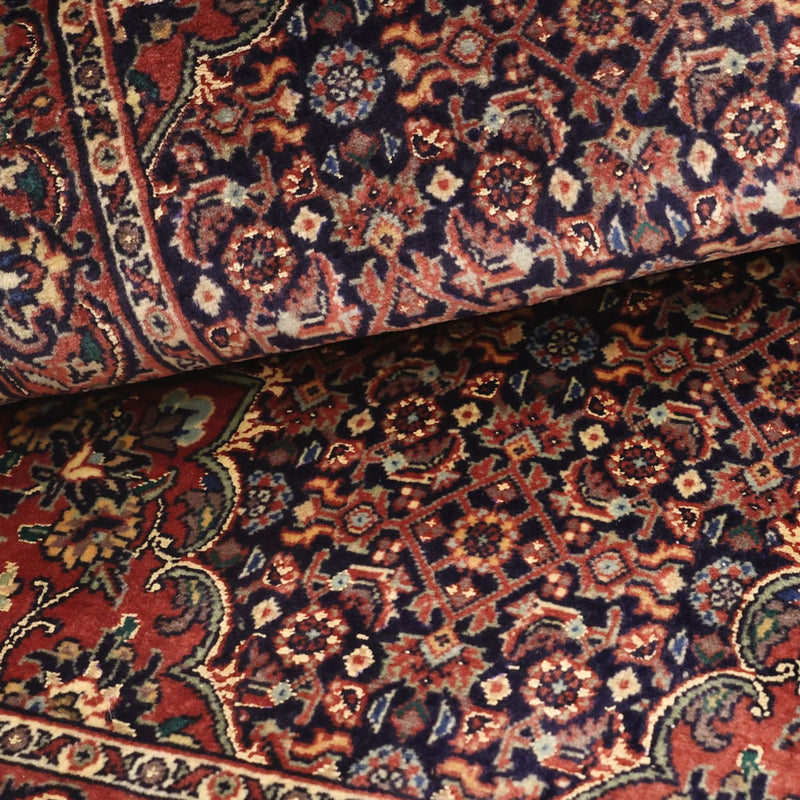 Perzisch tapijt - Bijar - 136 x 73 cm - donker beige