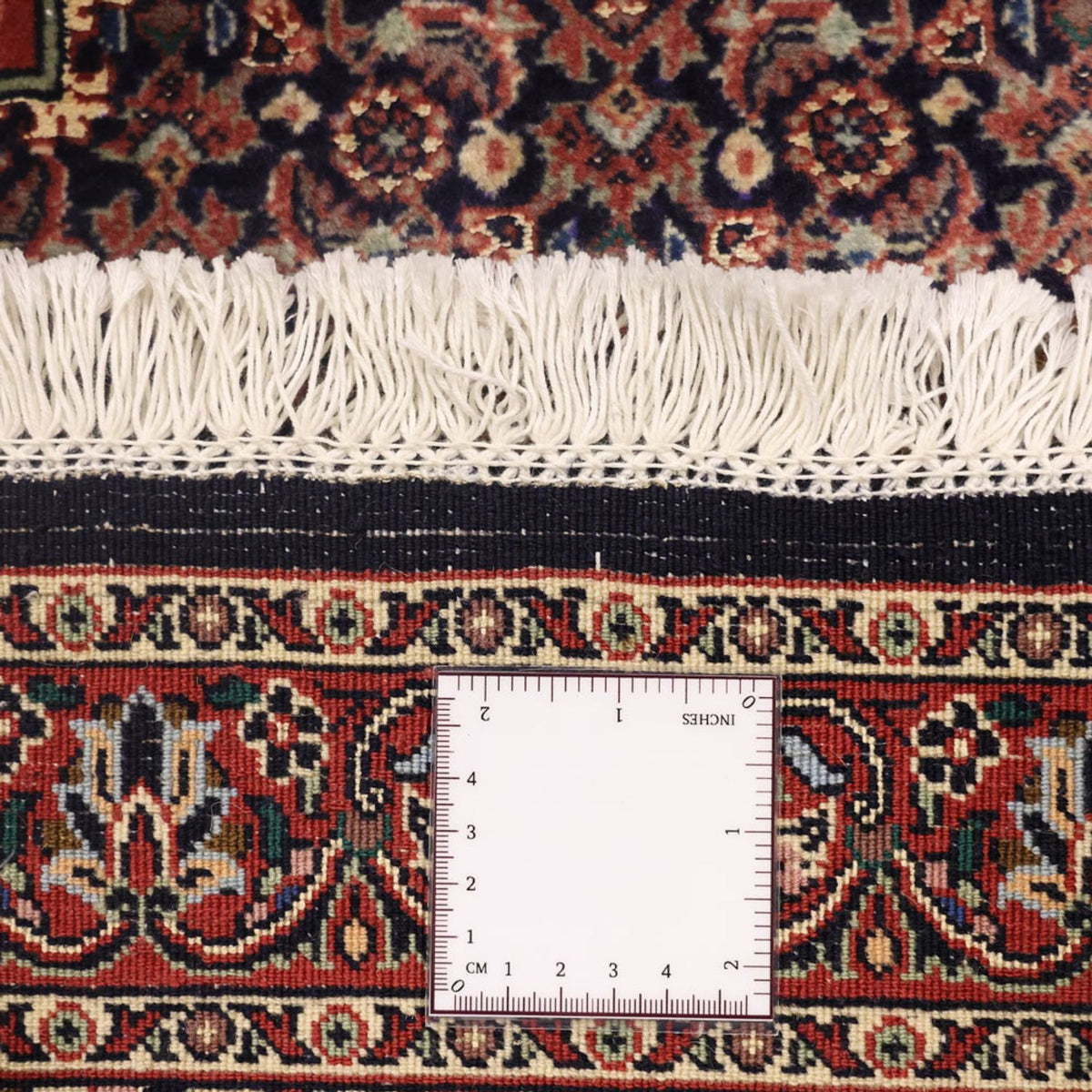 Perzisch tapijt - Bijar - 136 x 73 cm - donker beige