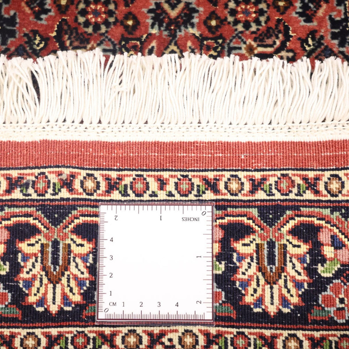 Perzisch tapijt - Bijar - 148 x 69 cm - donkerrood