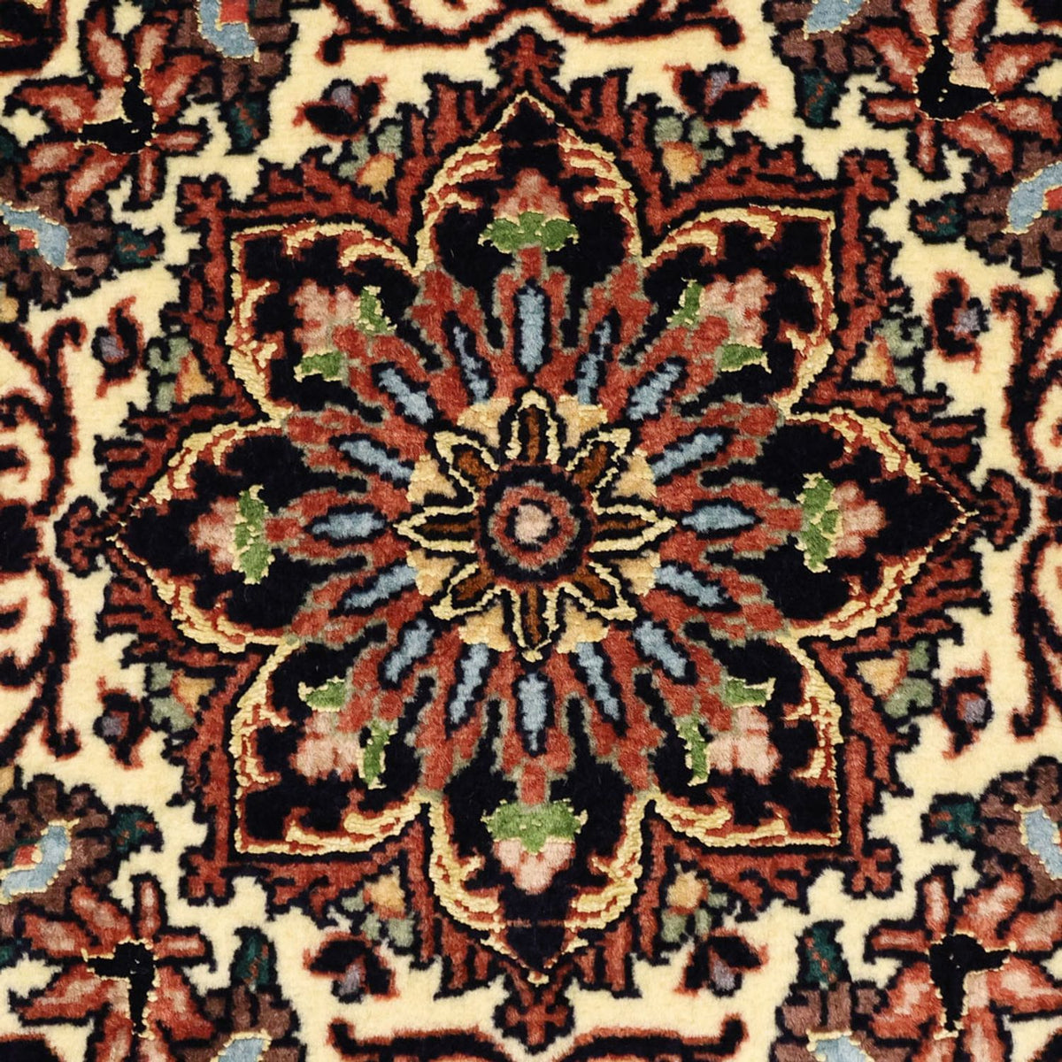 Perzisch tapijt - Bijar - Koninklijke - 137 x 70 cm - donkerrood