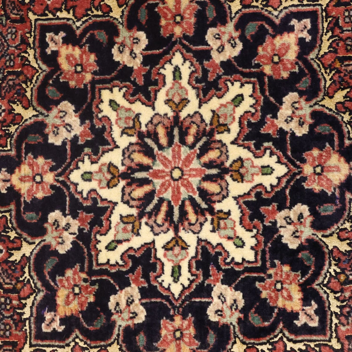 Perzisch tapijt - Bijar - Koninklijke - 147 x 70 cm - roest