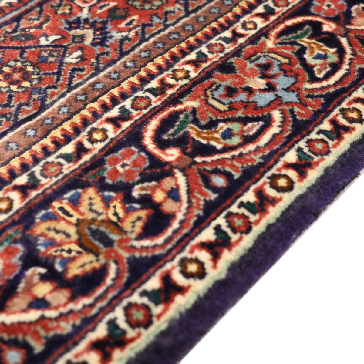 Perzisch tapijt - Bijar - Koninklijke - 135 x 70 cm - roest