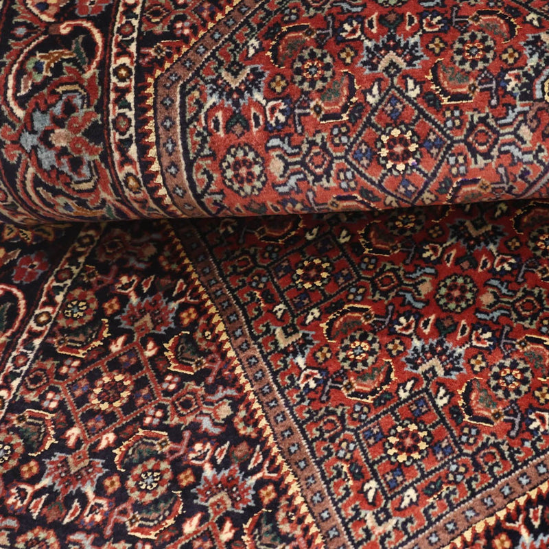 Perzisch tapijt - Bijar - Koninklijke - 135 x 70 cm - roest