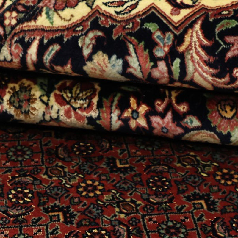 Perzisch tapijt - Bijar - Koninklijke - 199 x 156 cm - donkerrood