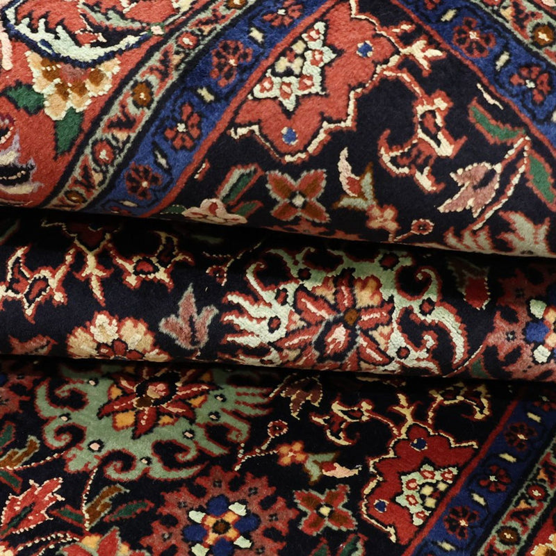 Perzisch tapijt - Bijar - Koninklijke - 208 x 132 cm - donkerblauw