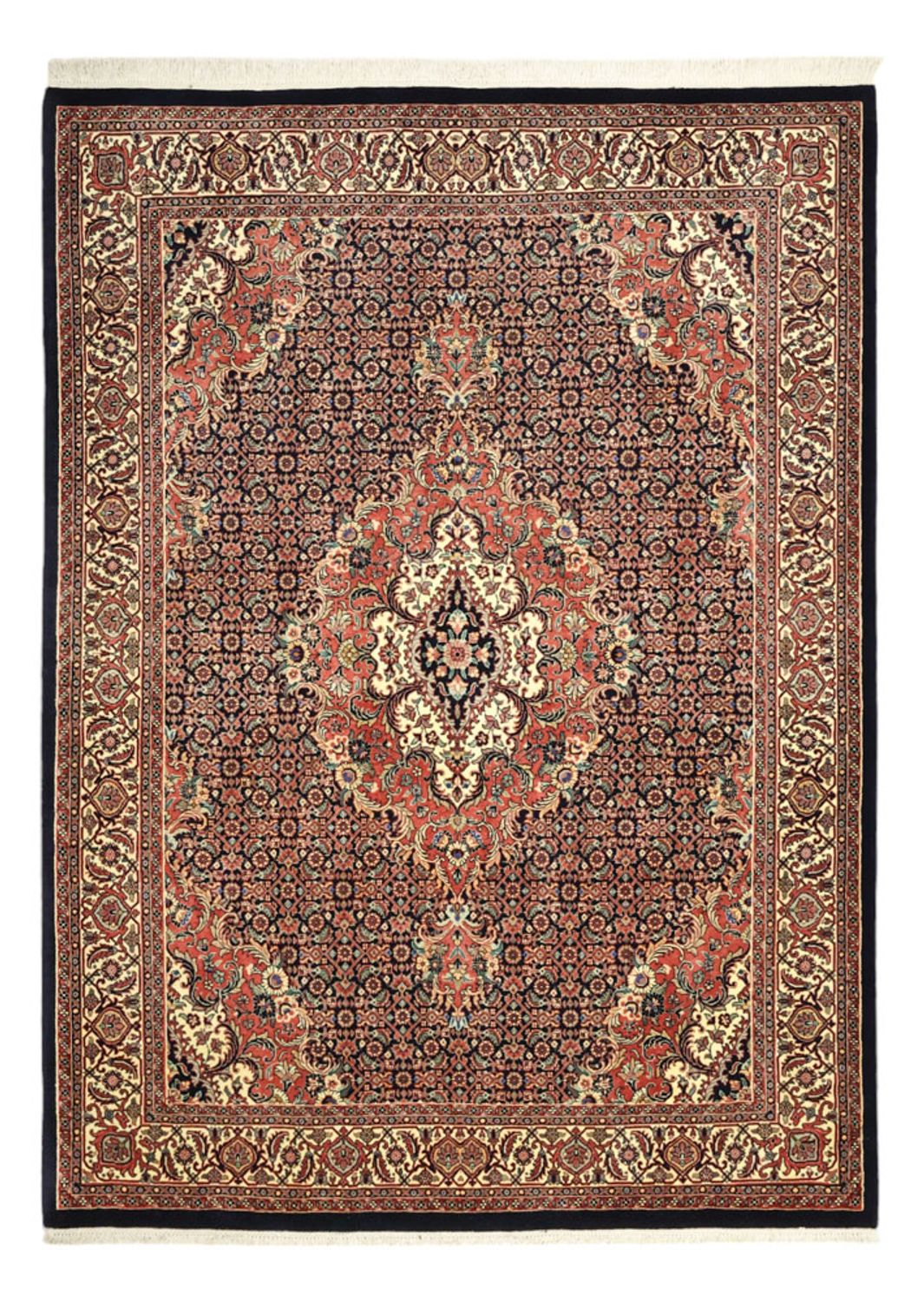 Perzisch tapijt - Bijar - Koninklijke - 202 x 149 cm - donker beige