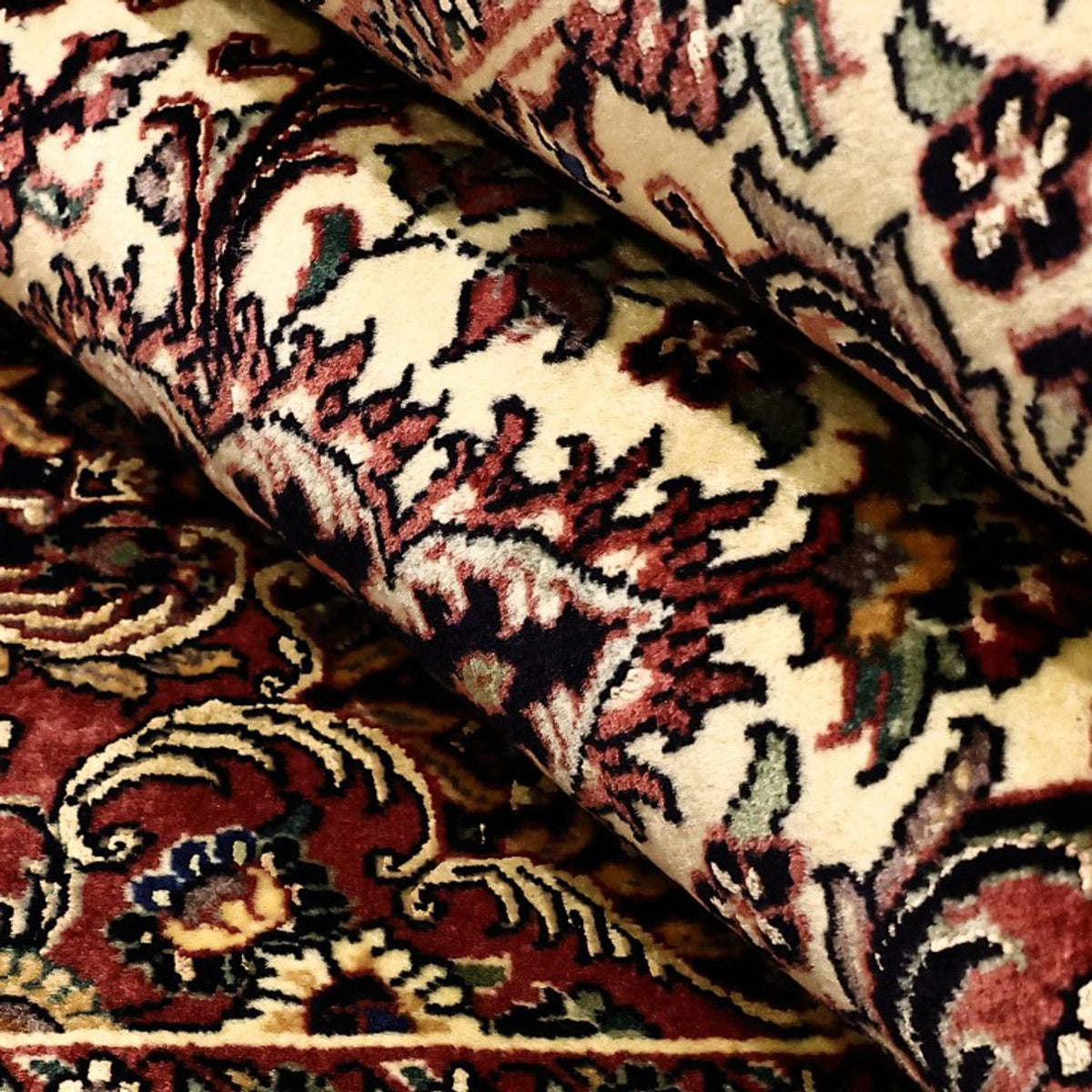 Perzisch tapijt - Bijar - Koninklijke - 202 x 149 cm - donker beige