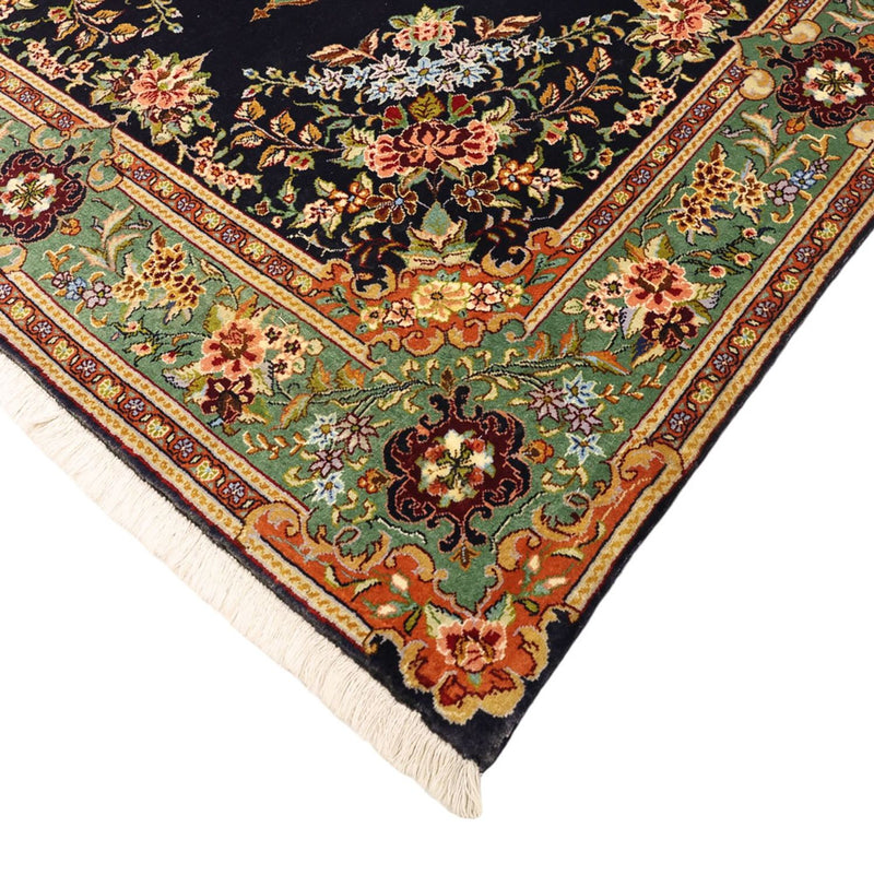 Perzisch tapijt - Klassiek - 161 x 102 cm - donkerblauw