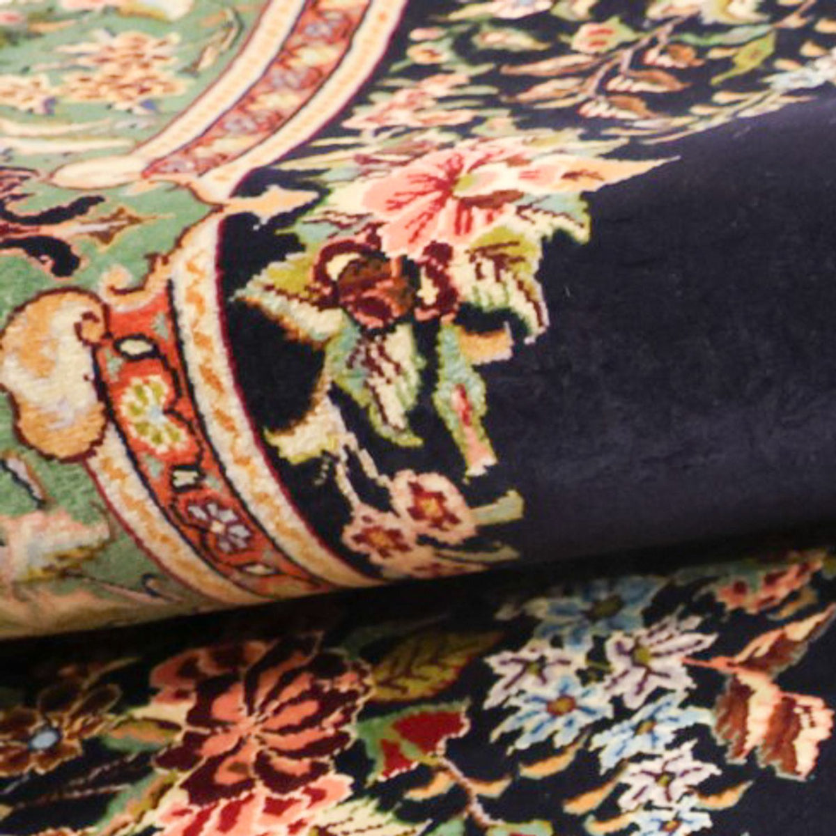 Perzisch tapijt - Klassiek - 161 x 102 cm - donkerblauw