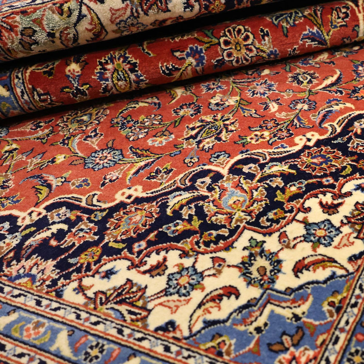 Perzisch tapijt - Keshan - 170 x 110 cm - rood