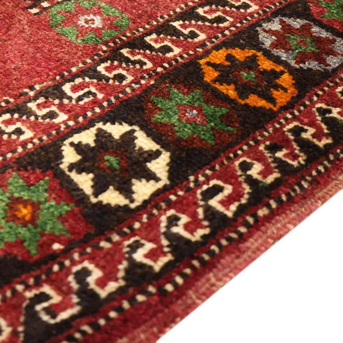 Perzisch Tapijt - Nomadisch - 300 x 150 cm - donkerrood