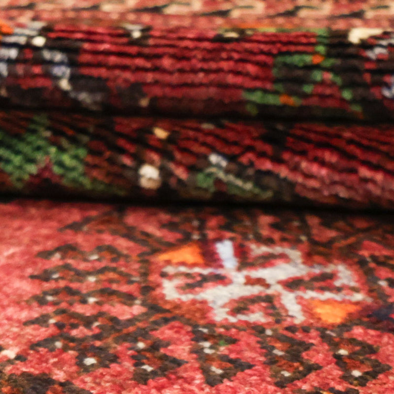 Perzisch Tapijt - Nomadisch - 300 x 150 cm - donkerrood